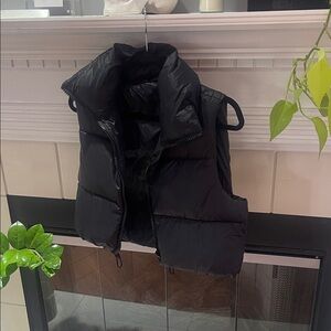 Black Puffer Vest